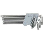 Ks tools - jeu de 7 cls mles longues inox torx perc, tb15  tb40 - 964. 0615