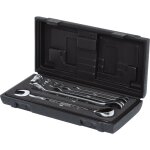 Jeu de cls mixtes  cliquet rversible gearplus, 9 pcs