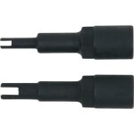 Jeu de douilles tournevis 6 pans intrieur pour soupape de circuit de climatisation, 2 pcs