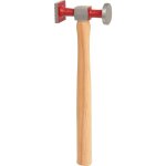 Ks tools - marteau de carrossier fin - tête ronde / carrée - 140. 2139 Ks tools - marteau de carrossier fin - tête ronde / carrée - 140. 2139