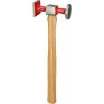 Marteau de carrossier, t�te bomb�, grand rond / carr�, 325mm