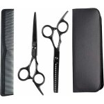 Coiffure professionnels, 3 pcs set de ciseaux coiffure professionnel ciseaux de coiffeur amincissants ...