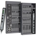 Mini tournevis electrique sans fil 64 en 1 prcision tournevi avec led rglage couple  5 vitesses 64 ...