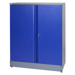 K�pper armoire au sol 71697, 91x110x45 cm, 1 double porte verrouillable, 3 �tag�res, charge max. 75kg ...