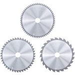 Kwb - lot de 3 lames einhell pour scie circulaire - 24 - 42 - 60 dents - 210 x 30mm