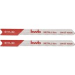 Kwb - 611130 lames de scie sauteuse, travail du mtal, hss, 2 x fines 2 pc(s) d228902