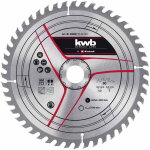 Kwb - disque � lame circulaire widia pour bois pour scie � onglets - � mm. 250 - 48 dents - trou � mm. ...