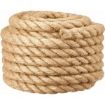 Kzq ? corde de barri�re 20mm ? corde de jute pour main courante d'escalier et protection balcon ? longueur ...