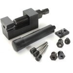 Kzq - kit d'outils de riveteuse de coupe - chaine de moto atv 520 / 525 / 530 / 630