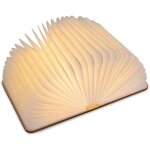 Kzq led livre lampe en bois, idee cadeau nol livre lampe pliante et magnétique, led lampe de papier rechargeab ... Kzq led livre lampe en bois, idee cadeau nol livre lampe pliante et magnétique, led lampe de papier rechargeab ...