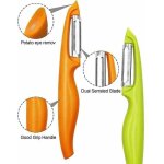 Kzq - plucheur Économe légumes professionnel, Éplucheur de pommes de terre, Épluche pomme avec lame dentelé ... Kzq - plucheur Économe légumes professionnel, Éplucheur de pommes de terre, Épluche pomme avec lame dentelé ...