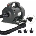 Kzq - pompe lectrique portable de 1600w pour matelas  air - pompe  gonflage rapide avec 2 buses pour ...