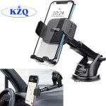 Kzq ? support t�l�phone voiture ? ventouse nanogel ultra - puissante ? rotation 360� ? compatible smartphones ...