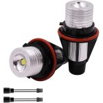 Lablanc - lot de 2 ampoules led de 5 w pour voiture, anneaux halog�nes de phares de type �angel eye�, ...