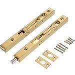 2pcs verrous de porte 8 pouces, serrures de porte fran�aise de s�curit� dissimul�es en acier inoxydable ...