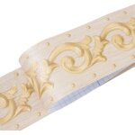 Lablanc - bordure de papier peint autocollant imperm�able - autocollant vintage avec motif de vigne florale ...