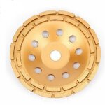 Lablanc - diamant meule assiette disques abrasifs � 230 mm trou 22, 23 mm 6 mm double dents