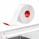 Joint salle de bain rouleau, 5m3. 8cm ruban adh�sif blanc cuisine ruban d'�tanch�it�, joint baignoire, ...