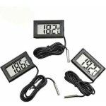 Lablanc mini digital lcd thermom�tre temp�rature avec sonde de temp�rature capteur testeur pour r�frig�rateur ...