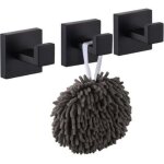 Lablanc - pack de 3 crochets pour peignoirs et serviettes, crochets et patères pour la maison inox quincailler ... Lablanc - pack de 3 crochets pour peignoirs et serviettes, crochets et patères pour la maison inox quincailler ...