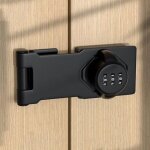 Lablanc ? verrou de porte � code en acier inoxydable avec vis pour casiers d'�cole ou de maison, remises, ...