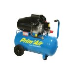 Lacme - compresseur  piston 3 cv monophas bicylindre en v 20 m / h 50 l - mm 20 / 50