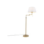 Ladas - lampe sur pied bras articul� - 1 lumi�re - h 1500 mm - bronze - moderne - �clairage int�rieur ...