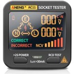 Ladacèe - testeur de prise testeur de circuit electrique avec lcd display digital display socket tester ... Ladacèe - testeur de prise testeur de circuit electrique avec lcd display digital display socket tester ...