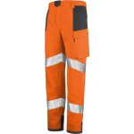 Lafont - pantalon iris pi orange fluo / gris charcoal xl - fr(52 - 54)