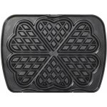 Lagrange - paire de plaques pour 6 gaufres coeur pour gaufrier premium 010522