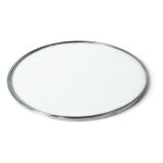 Plateau en verre cercle infrieur diamtre : 23 cm pour raclette lagrange s141401