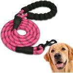 Laisse chien, laisse de dressage pour chien, rembourr�e, poign�e souple, corde pour chiots et petits, ...