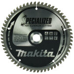 Lame de scie circulaire alliage t. c. t sp�cialis� 190 x 20 mm 60 dents pour alu makita b - 33283