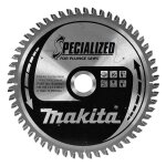 Lame carbure makita b - 09307 (b - 33021) forme tcg sp�cialis�e aluminium, pour scies plongeantes � 165 ...