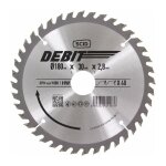 Lame au carbure pour scie circulaire � 180 mm 40 dents al�sage 30 - scid