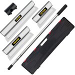 Mophorn - vevor lame deecumage lame a lisser 25 / 60 / 80 cm kit lame de spatule pour cloisons seches, ...