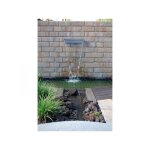 Lame d'eau inox niagara 60 avec clairage led pour bassin de jardin - ubbink