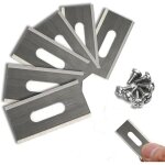 Lames de gazon pour husqvarna avec double lame aiguise en acier inoxydable 36, 5 x 18, 5 x 0, 65 mm (argent ...