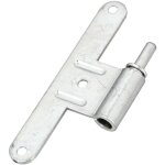 Mermier - lame mâle pour paumelle bois universelle 130x43mm forme en t gauche inox 627790 Mermier - lame mâle pour paumelle bois universelle 130x43mm forme en t gauche inox 627790