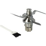 Lames de mixage pour robot culinaire vorwerk thermomix tm5 - 4 lames en acier inoxydable - lames de rechange ...