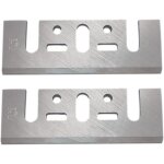 Lames de raboteuse en carbure tct de 3 - 1 / 4 pouces 82 mm de remplacement pour makita n1900b, kp0810, ...
