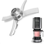 Lame de rechange en acier inoxydable compatible avec les machines  crme glace ninja creami nc300, ...
