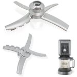 Lame de rechange en acier inoxydable compatible avec les machines � glace de luxe nc500 nc501, pi�ces ...