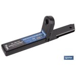 Lames de rechange en acier sk2 65hrc, 12, 6 cm de long et 25 mm de large, noires pour cutters professionnels ...