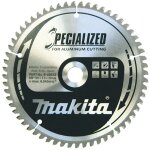 Lame de scie pour aluminium makita 190x2x20 0 mm z60 - 5�