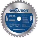 Lame de scie � cha�ne evolution 185 mm / 40 dents en acier tct widia pour tron�onneuses