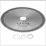 Lame de scie circulaire 210mm�30mm diam�tre de l'al�sage 80 dents lame de scie circulaire avec 3 joints ...
