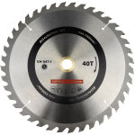 Lame de scie circulaire 254x30 mm 40t - par pi�ce