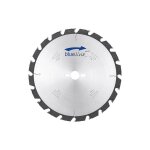 Lame scie circulaire ake blueline d : 350x3, 6x30mm 24 dents pour bois, beton cellulaire, platre