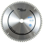 Diamwood - lame de scie circulaire bois alu pour scies � onglet - d�coupe parfaite et polyvalente - 72 ...